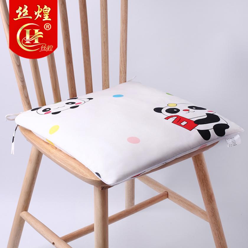 全棉套100%桑蚕丝坐垫