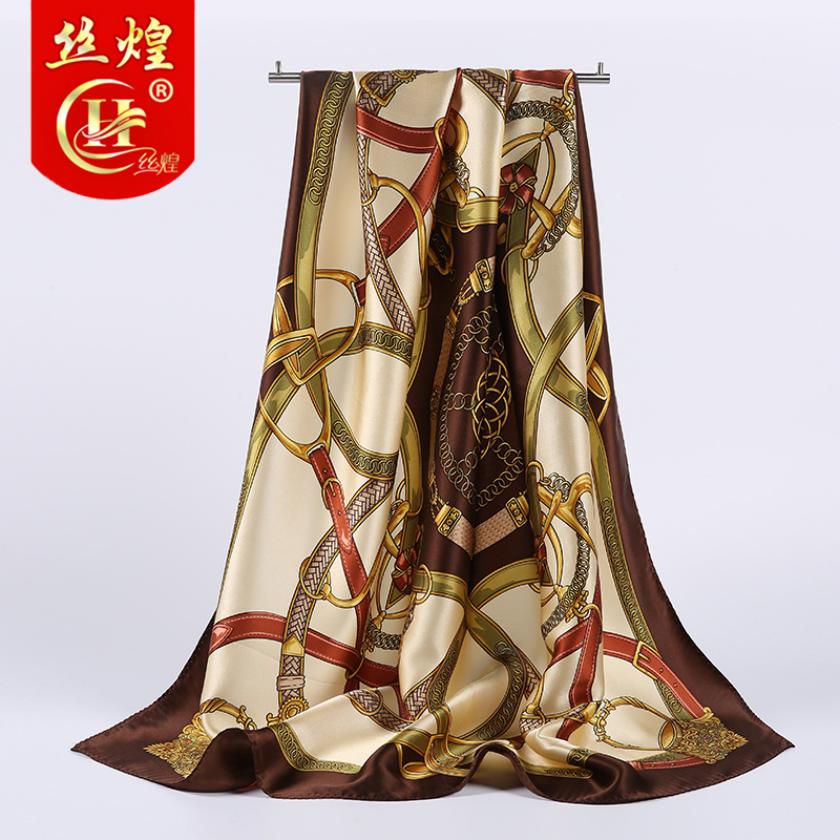 14姆真丝方巾88x88