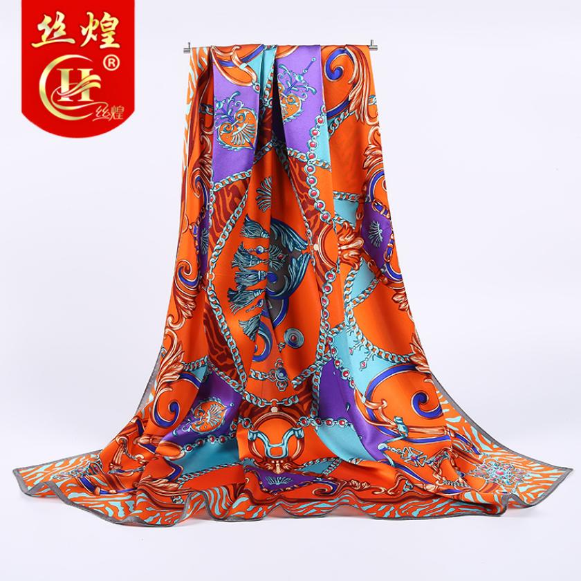 16姆米方巾105x105