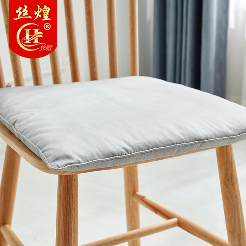 全棉套100%桑蚕丝坐垫