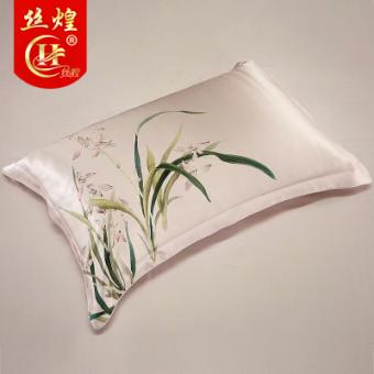 16姆米喷绘真丝枕套