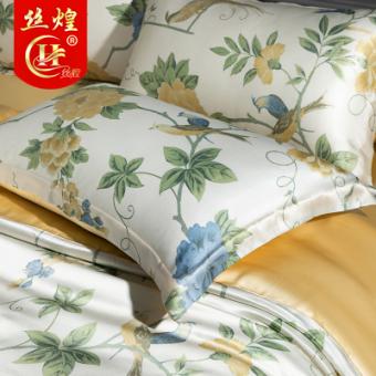 16姆米喷绘真丝枕套