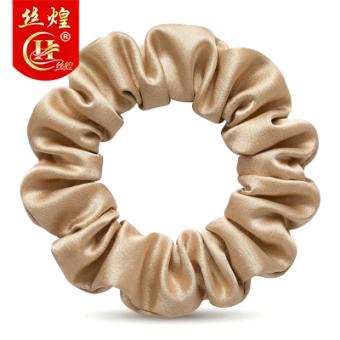 25姆纯色真丝大肠发圈