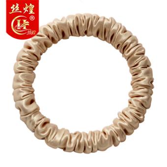 25姆纯色真丝细绳发圈