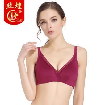 无钢圈聚拢女薄款文胸