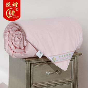 优等品提花纯蚕丝被1斤