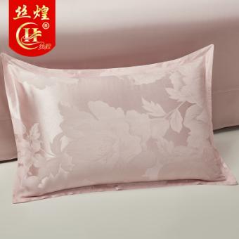 16姆米提花真丝枕套