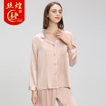 19姆女士真丝睡衣套装